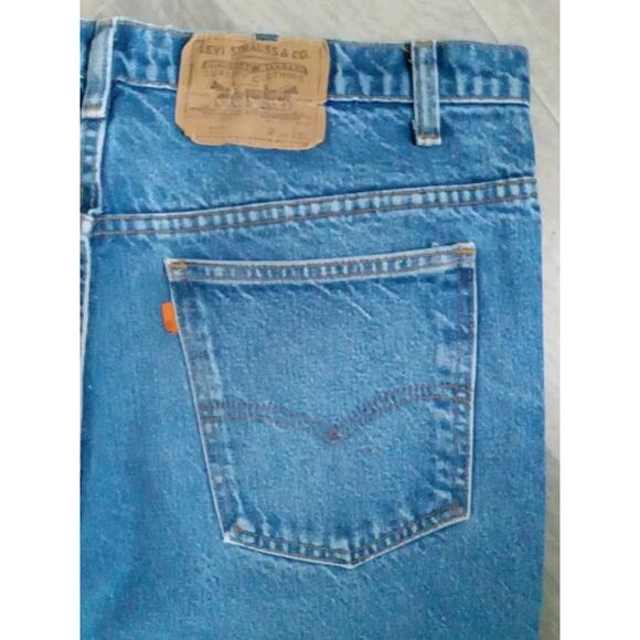 Vtg Levi's 517 Jeans 20517-0217 Orange Tab 36x30 Med Wash Denim Made In USA 🇺🇸 - Picture 5 of 10